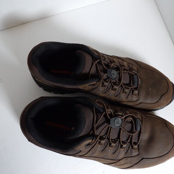 Mens Merrell MOAB ADV Dark Earth 10.5 EUC Summer Fall Hiking - Picture 3 of 6